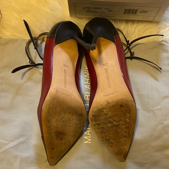 Manolo Blahnik Mallinspec Size 40.5 - Picture 5 of 7
